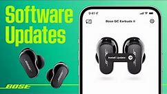 Bose QuietComfort Earbuds II – How to Install Software Updates