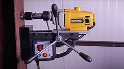 Low cost mag drill, but is it anygood? - full review + stand build - VEVOR.com