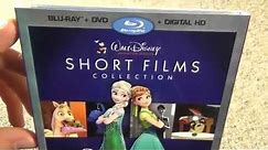 Walt Disney Short Films Collection Blu-Ray Combo Pack Unboxing