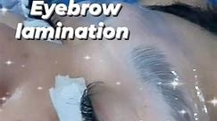 Eyebrow lamination Classic eyelash extensions | Jean Aguilar Sabayog