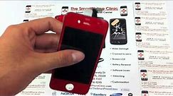 iPhone 4 White, Red, Blue and Pink Conversion Kits - The SmartPhone Clinic