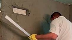 Bathroom Shower Floating Walls With Cement (brown coat) #diy #tutorial #cement #construction #tile