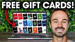 5 Best Websites For Free Gift Cards (Fast & Easy!)