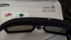 TESTING SAMSUNG 8000 3D TV & GLASSES REVIEW
