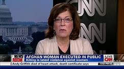 Afghan woman executed in public