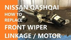 Nissan Qashqai Wiper Motor/linkage