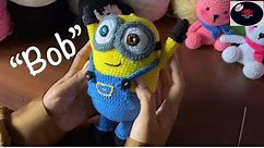 How to Crochet Minion Bob/ Amigurumi Tutorial