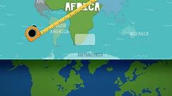 The Largest Continent In The World! | KLT Geography #shorts