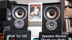 Polk TSI-100 Speaker Review - You're off the naughty list, Polk
