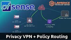 How To Setup pfsense OpenVPN Policy Routing With Kill Switch Using A Privacy VPN
