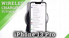 How to Set Wireless Charging on iPhone 13 Pro – Switch Charging Type