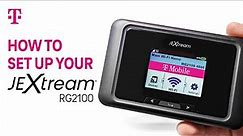 JEXtream® RG2100 5G Mobile Hotspot Unboxing and Setup | T-Mobile