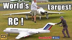 Best TOP 10 BIGGEST / LARGEST RC Airplanes In The WORLD (UltraHD/4K resolution)