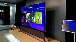 Hisense unveils Hisense 110UX, UX98, 100 U76N & 8K Sonic Screen Laser TV as part of its 2024 lineup