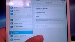 How to Change Keyboard for iPad & iPhone
