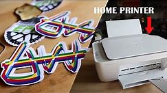 Print your own Vinyl Stickers at Home! (Cricut Maker)