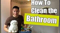 How To Clean a Bathroom | Easy Cleaning Routine | Clean With Me