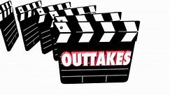 Outtakes Mistakes Bloopers Movie Film Video Clapper Boards 3d Animation