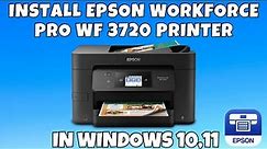 How To Download & Install Epson WorkForce Pro WF 3720 Printer Driver in Windows 10/11