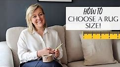 RUG SIZE GUIDE | How to choose the right rug size