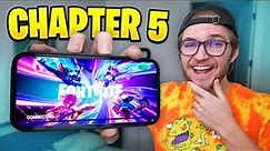 I Played Fortnite Chapter 5 on Mobile!
