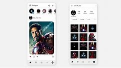 How To Create Instagram App UI Design In Adobe XD