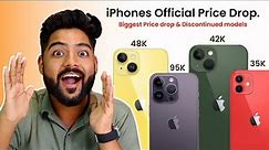 iPhones Official Price Drop by Apple 🔥 Which models are discontinued ? 😱