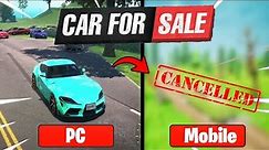 I Try To Create Car For Sale (Android). But This Happened