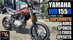 YAMAHA WR155r - SUPERMOTO Wheels BUILD GUIDE for the DIYer