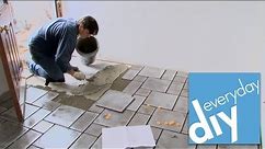 How to Install a Tile Floor -- Buildipedia DIY