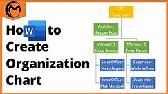 How to Create Organizational Chart in Microsoft Word