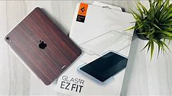 Spigen EZ Fit TEMPERED GLASS Screen Protector for iPad | UNBOXING, INSTALLATION & REVIEW!