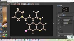 科研绘图使用chemdraw/chem3D/vesta/C4D绘制并渲染出漂亮分子式