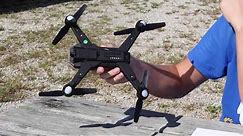 Best $50 Camera Drone Crazy Long Flight Time - Battle Shark Tianqu Visuo XS809S - TheRcSaylors