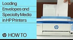 Loading Plain and Specialty Paper in the HP ENVY 7640, Officejet 5740, and Officejet 8040 e-All-in-One Printer Series