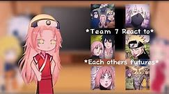 *Team 7 react to their Future*//🍅SasuSaku🌸//🍜Naruhina💜//Ft: Sakura, Naruto, Sasuke, Kakashi