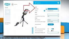 How to Adjust Skype® Sound Settings for Speaker and Microphone on Windows 8