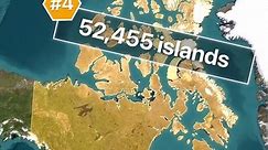 Canada's Geographical Records 🇨🇦 🥇 #canada #canadalife #islands #lake #coastline #usa #border #map #maps #geography #history #facts #viral #viralmap #geographyexploration #maplovers #exploretheworld #geographyeducation #worldwonders #discoverearth #earthexploration #traveltrivia #aroundtheworld #geographygeeks #worldmapjourney #travelfacts #discovertheunknown #geographyisbeautiful #interestingfacts #geographystory #viralfact #travel