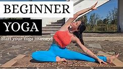 Beginner Yoga Flow | Easy Stretches to Start Your Yoga Journey (Full Body)