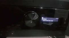 Yamaha RX-receivers - RV6 how to display ATMOS