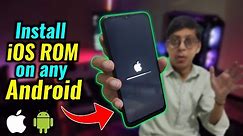 How to Install iOS ROM on Any Android Device 😍 How to Install iOS 14 ROM on Any Android Mobile