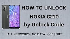 How To Unlock Nokia C210 FREE by Unlock Code Generator (INSTANT 2024)