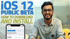 iOS 12 Public Beta | How to Download and Install on your iPhone, iPad and iPod Touch