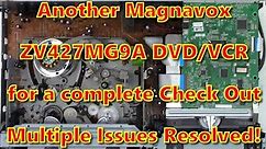 Magnavox DVD/VCR Combo ZV427MG9A that had multiple issues with the DVD & VCR parts. It is good now