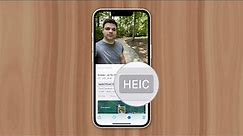 Why iPhones Take HEIC Photos