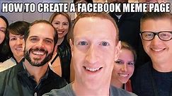 How to Create a Facebook Meme Page