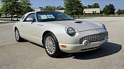 The 2005 Ford Thunderbird 50th Anniversary Edition; the Best & Rarest Version of the Final T-Bird