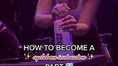 HOW TO BECOME A CYCLEBAR INSTRUCTOR — part 1 ❤️ As the Lead Instructor for my studio, its my responsibility to hire and train new talent! Over the next few weeks I’ll be teaching you everything you need to know about becoming an indoor cycling instructor. 😊 #fitness #fittok #fitnessinstructor #groupfitness #spinclass #spintok #cyclebar #indoorcycling #indoorcyclinginstructor #indoorcyclingcoach #cyclebarinstructor