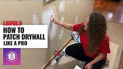 How to Patch Drywall | Learn How to Repair a Hole in Your Drywall