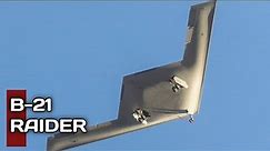 B-21 Raider: The $750 million nuclear stealth bomber's first flight